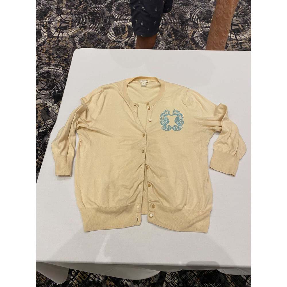 J.crew Women Tops L Beige